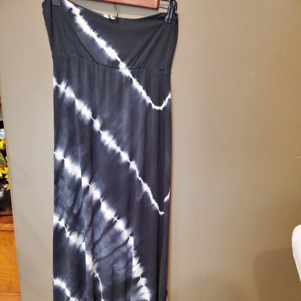 Tie Dye Maxi Skirt
